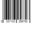 Barcode Image for UPC code 0037103258793