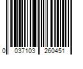 Barcode Image for UPC code 0037103260451