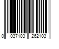 Barcode Image for UPC code 0037103262103