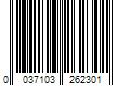 Barcode Image for UPC code 0037103262301