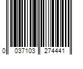 Barcode Image for UPC code 0037103274441