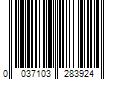 Barcode Image for UPC code 0037103283924