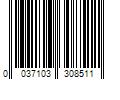 Barcode Image for UPC code 0037103308511