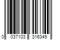 Barcode Image for UPC code 0037103316349