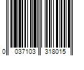 Barcode Image for UPC code 0037103318015