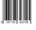 Barcode Image for UPC code 0037103323125