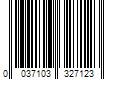 Barcode Image for UPC code 0037103327123