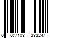 Barcode Image for UPC code 0037103333247