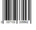 Barcode Image for UPC code 0037103335562