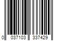 Barcode Image for UPC code 0037103337429