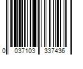 Barcode Image for UPC code 0037103337436