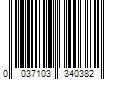 Barcode Image for UPC code 0037103340382