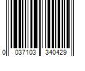 Barcode Image for UPC code 0037103340429