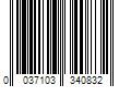 Barcode Image for UPC code 0037103340832