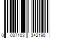 Barcode Image for UPC code 0037103342195