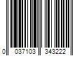 Barcode Image for UPC code 0037103343222