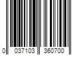 Barcode Image for UPC code 0037103360700