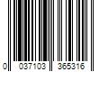 Barcode Image for UPC code 0037103365316