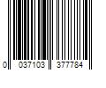 Barcode Image for UPC code 0037103377784