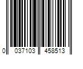 Barcode Image for UPC code 0037103458513