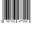 Barcode Image for UPC code 0037103477200