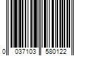 Barcode Image for UPC code 0037103580122