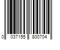 Barcode Image for UPC code 0037155800704