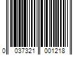 Barcode Image for UPC code 0037321001218