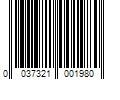 Barcode Image for UPC code 0037321001980