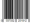 Barcode Image for UPC code 0037332201812