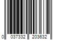 Barcode Image for UPC code 0037332203632