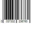 Barcode Image for UPC code 0037332236760