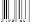 Barcode Image for UPC code 0037429195321