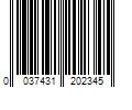 Barcode Image for UPC code 0037431202345