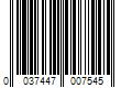 Barcode Image for UPC code 0037447007545