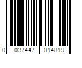 Barcode Image for UPC code 0037447014819