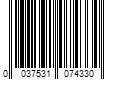 Barcode Image for UPC code 0037531074330