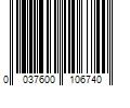 Barcode Image for UPC code 0037600106740