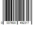 Barcode Image for UPC code 0037600492317