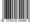 Barcode Image for UPC code 0037600842969