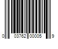 Barcode Image for UPC code 003762000059