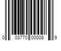 Barcode Image for UPC code 003770000089