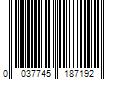 Barcode Image for UPC code 0037745187192