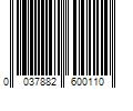 Barcode Image for UPC code 0037882600110