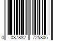 Barcode Image for UPC code 0037882725806