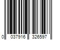 Barcode Image for UPC code 0037916326597