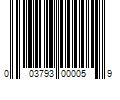 Barcode Image for UPC code 003793000059