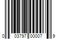 Barcode Image for UPC code 003797000079