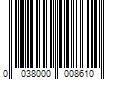 Barcode Image for UPC code 0038000008610