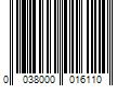 Barcode Image for UPC code 0038000016110